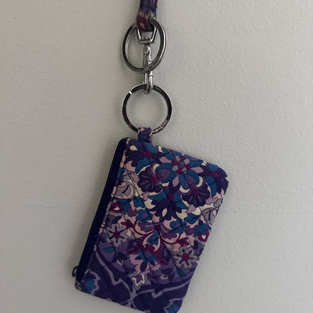 Vera Bradley landyard + Zip ID